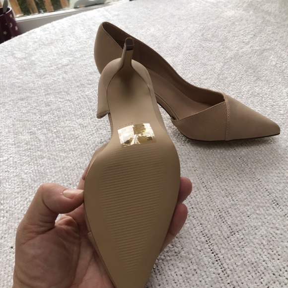 Call It Spring heels-6-beige- never worn- dress them up or down. - Picture 5 of 7